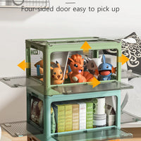 Home Folding Storage Box Student Book Box Five-door Pet Organizer Camping Car Backup Storage Box