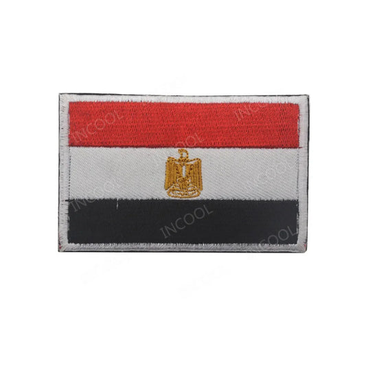 Embroidery Patches African Morocco Nigeria Algeria Seychelles Botswana Gabonese Libya Mauritania Djibouti Namibia Flags Badges