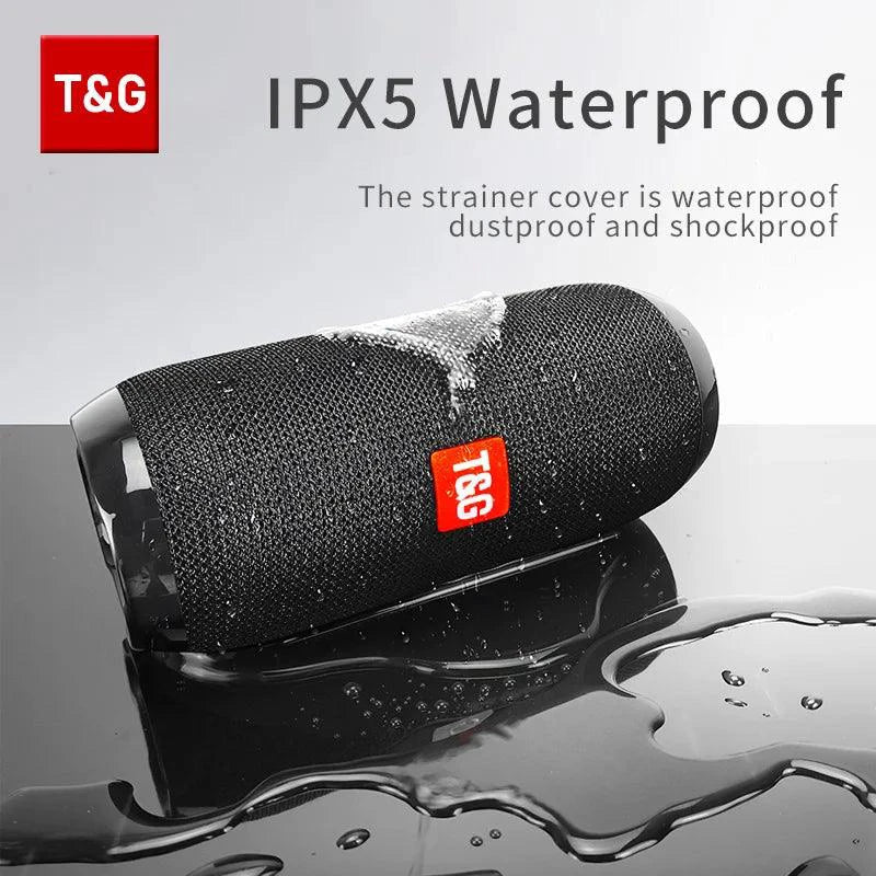 TG117 Bluetooth Speaker - Portable Waterproof TWS Outdoor Speaker - MANDOTOS