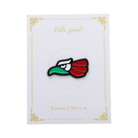 Mexico Flag Hat Pin Retro New Mexican Metal Badge Creative Era Enamel Brooch Baseball Cap Decorative Jewelry Gifts For Friends