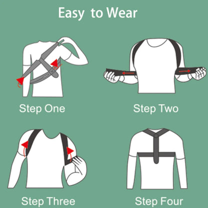 Adjustable Back Shoulder Posture Corrector Belt Clavicle Spine Support Reshape Your Body Home Office Sport Upper Back Neck Brace - MANDOTOS