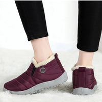 Men Boots Snow Outdoor Men's Shoes Plus Size Men's Winter Boots Plush Shoes Men Waterproof Men's Boots Male Footwear Work Shoes