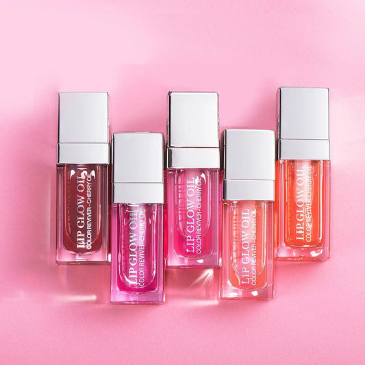 Moisturizing Lip Balm Original Lip Oil Gloss Care of the Lips Benetitnt for Lips Plumping Exfoliating Pink Plumping Gloss Oil - MANDOTOS