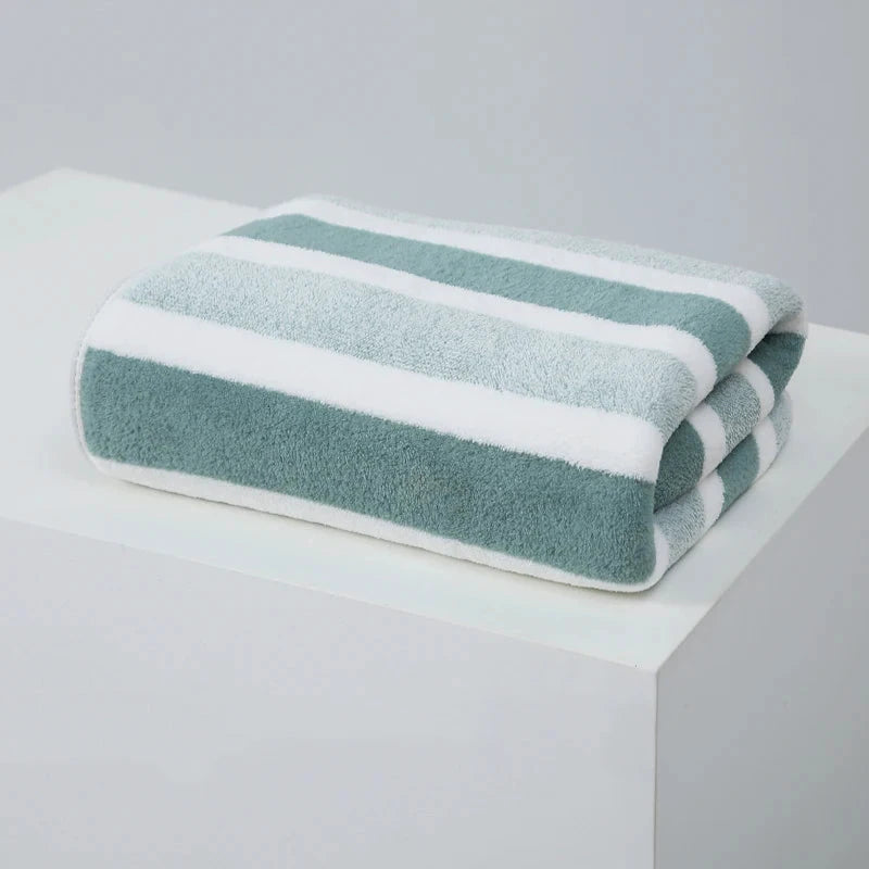 1 Pc Thickened Absorbent Bath Towel Soft Face Towel for Home MANDOTOS