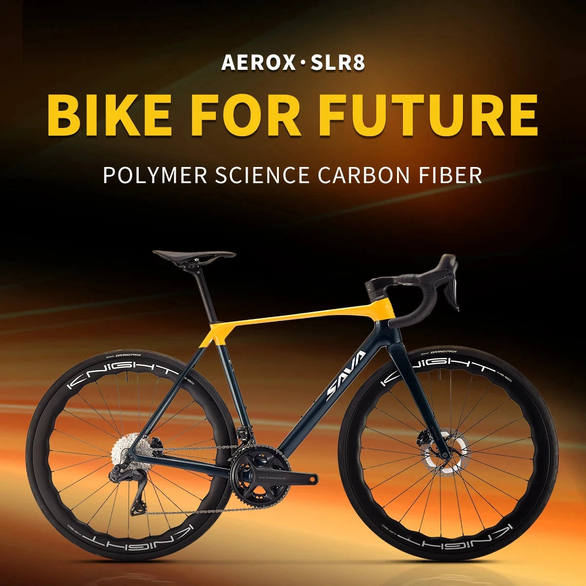SAVA AEROX SLR8 Full Carbon Fiber Racing Grade Road Bike E-Shift Road Bike with SHIMAN0 ULTEGRA 8170 Di2 Kit UCI+CE Approved MANDOTOS