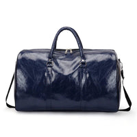 Travel Bag For Men Pu Leather Shoulder Bag Big Capacity Tote Bags For Women Fashion New Duffle Crossbody Bag Sports Pack luggage MANDOTOS