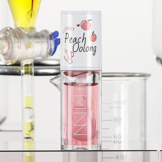 Peach Milk Honey Lip Oil Relieves Dry Moisturizing Lip Gloss Fades Lip Lines Water Light Lips Big Brush Head Cute - MANDOTOS