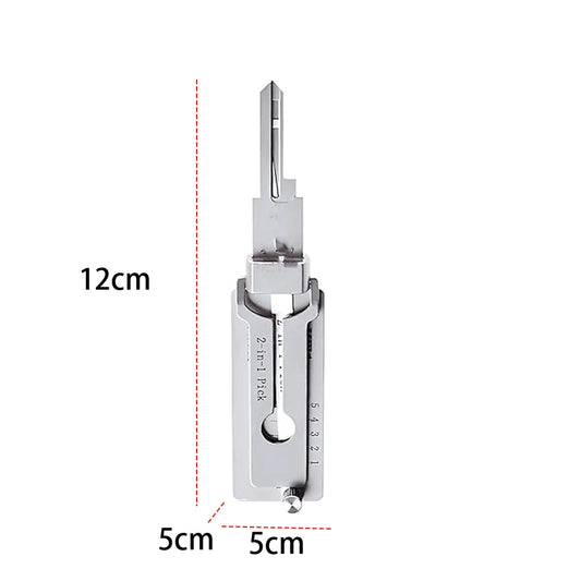 1-4pcs SS001 Key Decoder Tool Pickup Hand Tool Stainless Steel Precision Tool O-ring Pickup Kit Maintenance Repair Kit ﻿