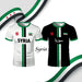 Syrian Flag Map Print Football T-Shirt - Men's & Kid's Summer Tops - MANDOTOS INTERNATIONAL