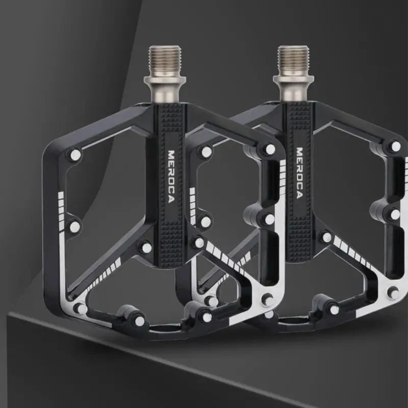 Bicycle Pedals Sealed DU Bearing Nonslip Pedal Mountain Road Bike Cycling Alloy Platform Mtb Pedal MANDOTOS