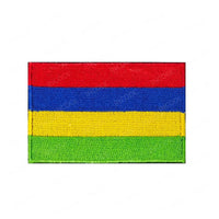 Embroidery Patches African Morocco Nigeria Algeria Seychelles Botswana Gabonese Libya Mauritania Djibouti Namibia Flags Badges