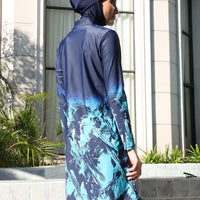 Modest Coverage Muslim Burkini - Stylish & Functional Swimwear for Middle-Aged Women - MANDOTOS INTERNATIONAL