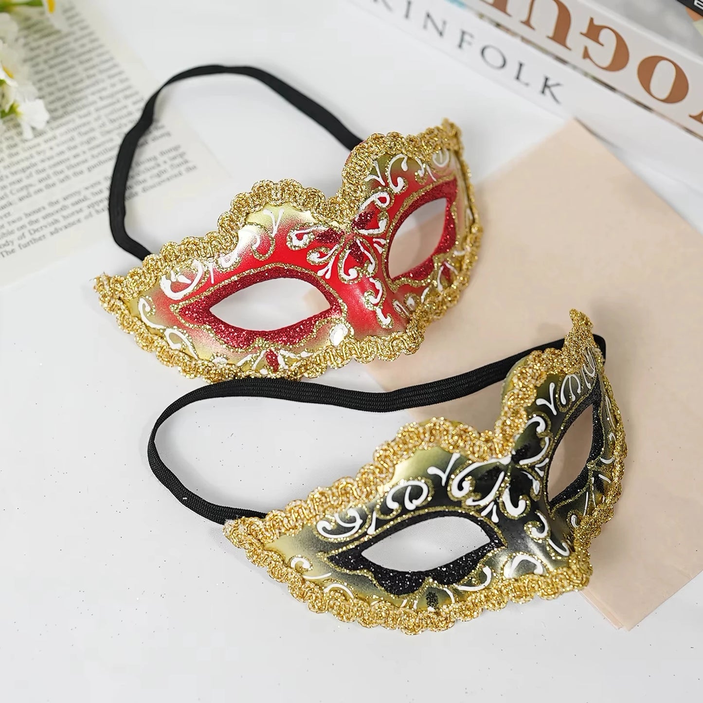 Handcrafted Mask Exquisitely Decorative Mask Party Mask Comfortable For Ball Social Activities Carnival
