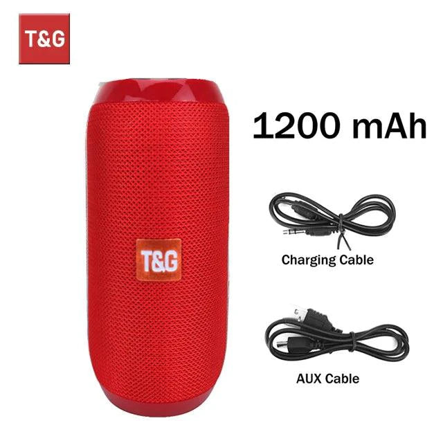 TG117 Bluetooth Speaker - Portable Waterproof TWS Outdoor Speaker - MANDOTOS
