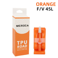 MEROCA Road Bike TPU Inner Tube 700x23-32C FV 45L/65L/80L Ultra-light Road Bicycle Inner Tube