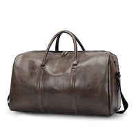 Travel Bag For Men Pu Leather Shoulder Bag Big Capacity Tote Bags For Women Fashion New Duffle Crossbody Bag Sports Pack luggage MANDOTOS