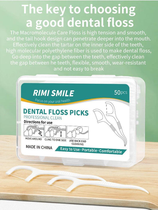 50/150/300/600/1000 PCS dental floss sticks oral care tools - MANDOTOS