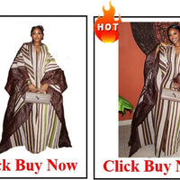 Customized Elegant Dress Women for Wedding Party Summer Autumn African V-neck Long Sleeve Evening Long Maxi Dress Gowns Africa C