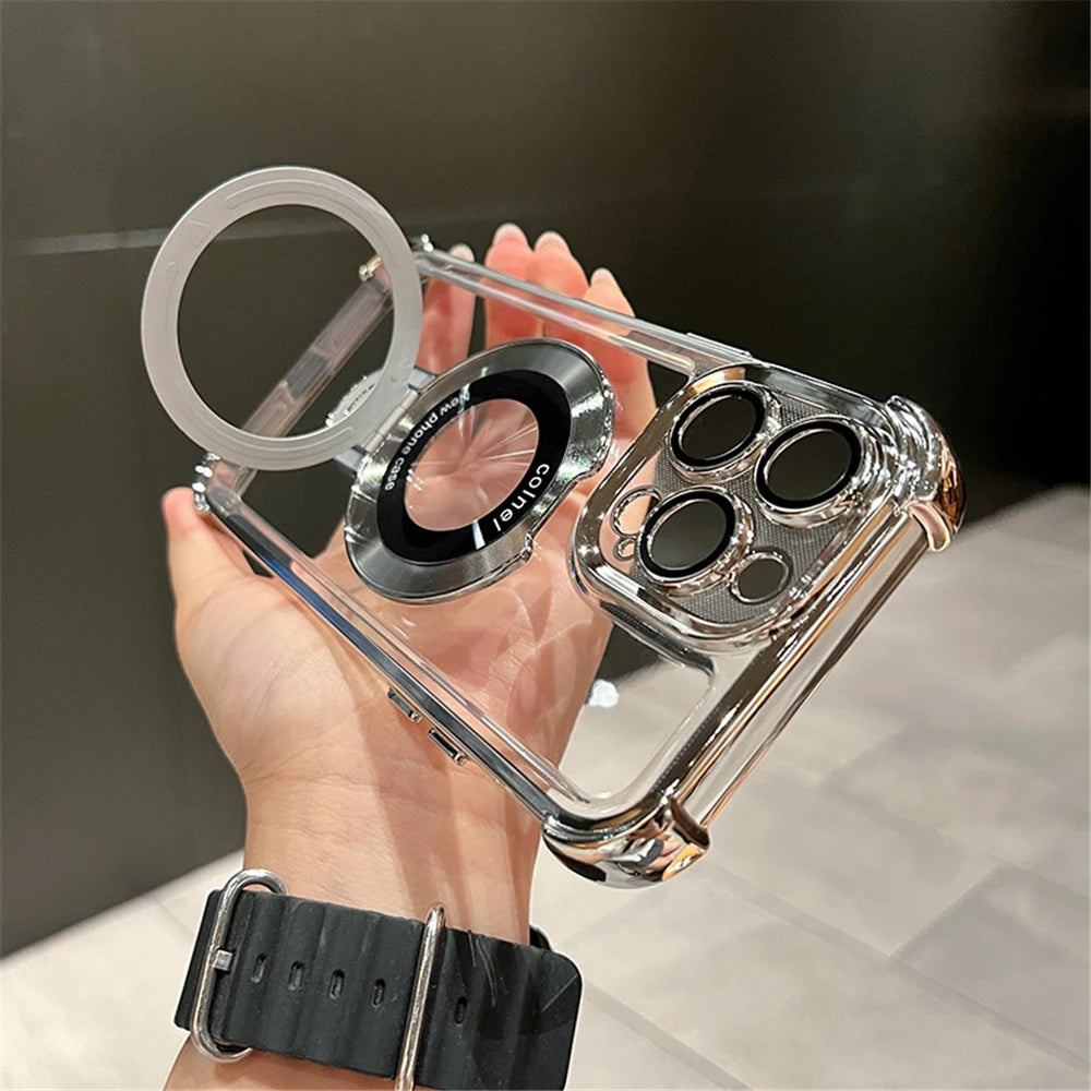 Luxury Shockproof Magnetic Magsafe Case for iPhone 17 Pro Max - MANDOTOS INTERNATIONAL