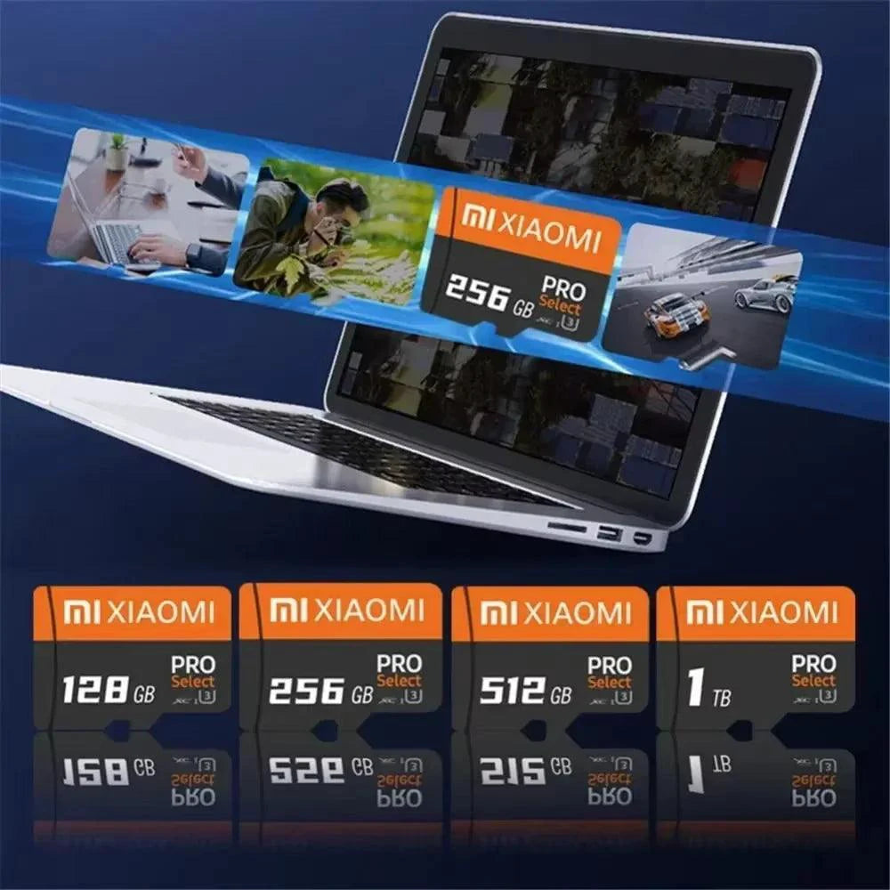 Original Xiaomi 2TB Micro TF SD Card Memory Card TF/SD 128GB 256GB 512GB 1TB Mini Memory Card Class 10 For Camera/Phone 2025 NEW - MANDOTOS