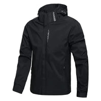 Men's Outdoor Waterproof Raincoat Lightweight Cycling Coat with Hood Streetwear Hiking Windproof Jacket Climbing Outdoor Jackets