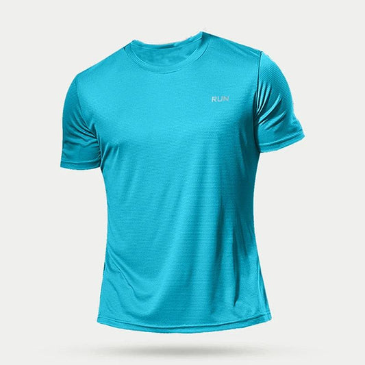 Running Shirts Soccer Shirts Men's Jersey Sportswear Mens Jogging T-Shirts Quick Dry Compression Sport T-Shirt Fitness Gym - MANDOTOS