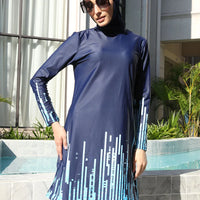 Modest Coverage Muslim Burkini - Stylish & Functional Swimwear for Middle-Aged Women - MANDOTOS INTERNATIONAL