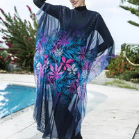 Floral Burkini Woman Femmes Swimsuit - Modest Swimwear for Middle-Aged Women - MANDOTOS INTERNATIONAL
