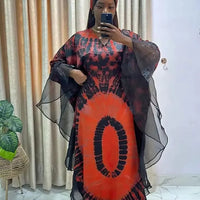 African Dresses for Women Traditional Africa Clothing Dashiki Ankara Outfits Gown Abayas Robe Muslim Kaftan Maxi Long Dress 2024