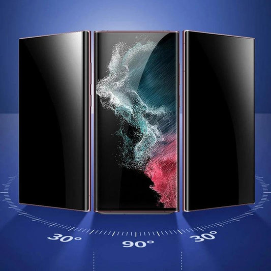 Arvin Matte Ceramic Privacy Screen Protector For Samsung Galaxy Series 3 Pack Anti Spy - MANDOTOS