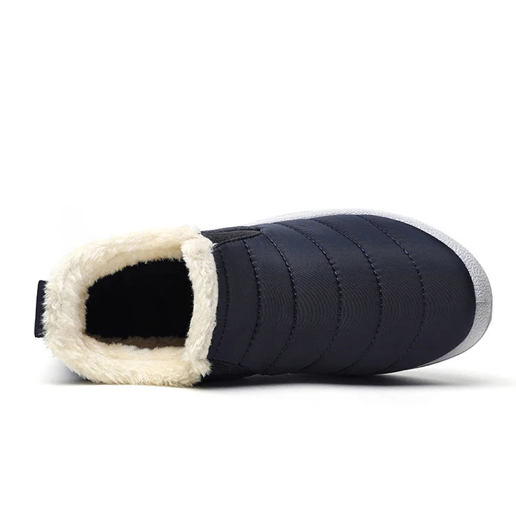 Men Boots Snow Outdoor Men's Shoes Plus Size Men's Winter Boots Plush Shoes Men Waterproof Men's Boots Male Footwear Work Shoes