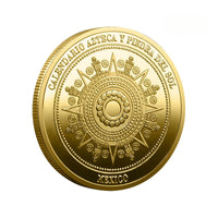 Maya Coins, Mexican Maya Souvenir Coins, Maya Calendar, Aztec Coins Commemorative