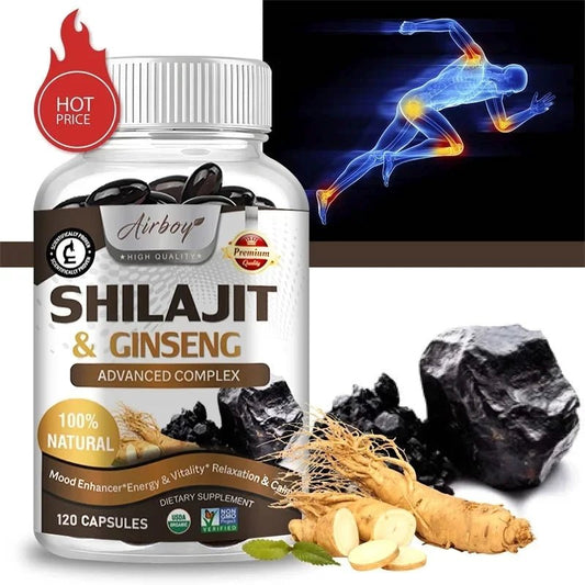 Shilajit - Natural Energizer To Rejuvenate The Body, Improve Mental Clarity and Boost The Immune System MANDOTOS