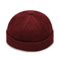 New Four Seasons Hats, Tide Melon Skin Hats, Beanie Landlord Hats, Spring And Autumn Versatile Hip Hop Hats, Round Hats, Casual