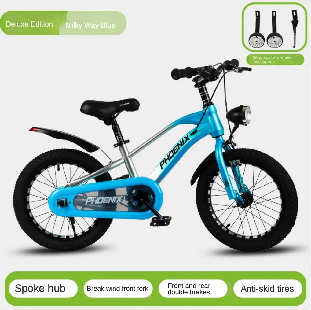 Children's Bicycles - Mountain Bikes for Boys and Girls Aged 3-12 Suitable for Older Children and Primary School Students MANDOTOS