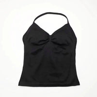 NCLAGEN Impact Longline Strappy Top Sports Yoga Vest Women's Fitness Tank Top Gym Beautiful Open Back Bra Running Workout Halter NCLAGEN Official Store