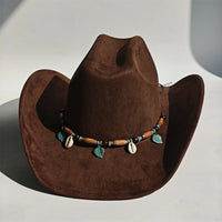 New Big Brim Cowgirl Cowboy Vegan Suede Hat Felt Fedora Hat for Women Men Classic and Fashionable All-match Hat sombrero vaquero