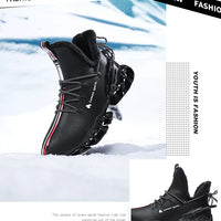 men boots 2024 New Winter Slippers Warm Men Shoes Waterproof Non-Slip Plush Sneakers Male tenis shoes Boots Men Sneakers Winter