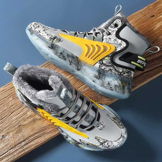 men boots 2024 New Winter Slippers Warm Men Shoes Waterproof Non-Slip Plush Sneakers Male tenis shoes Boots Men Sneakers Winter
