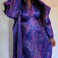 African Dresses for Women Traditional Africa Clothing Dashiki Ankara Outfits Gown Abayas Robe Muslim Kaftan Maxi Long Dress 2025
