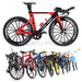 Creative Alloy Bicycle Model Ornament Mini Metal Bike Toy Collectible