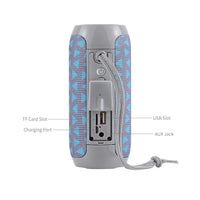Bluetooth Speaker T&G TG117 Portable TWS Sound Box Waterproof Loudspeaker Outdoor Stereo Surround Speakers Support TF FM Radio - MANDOTOS