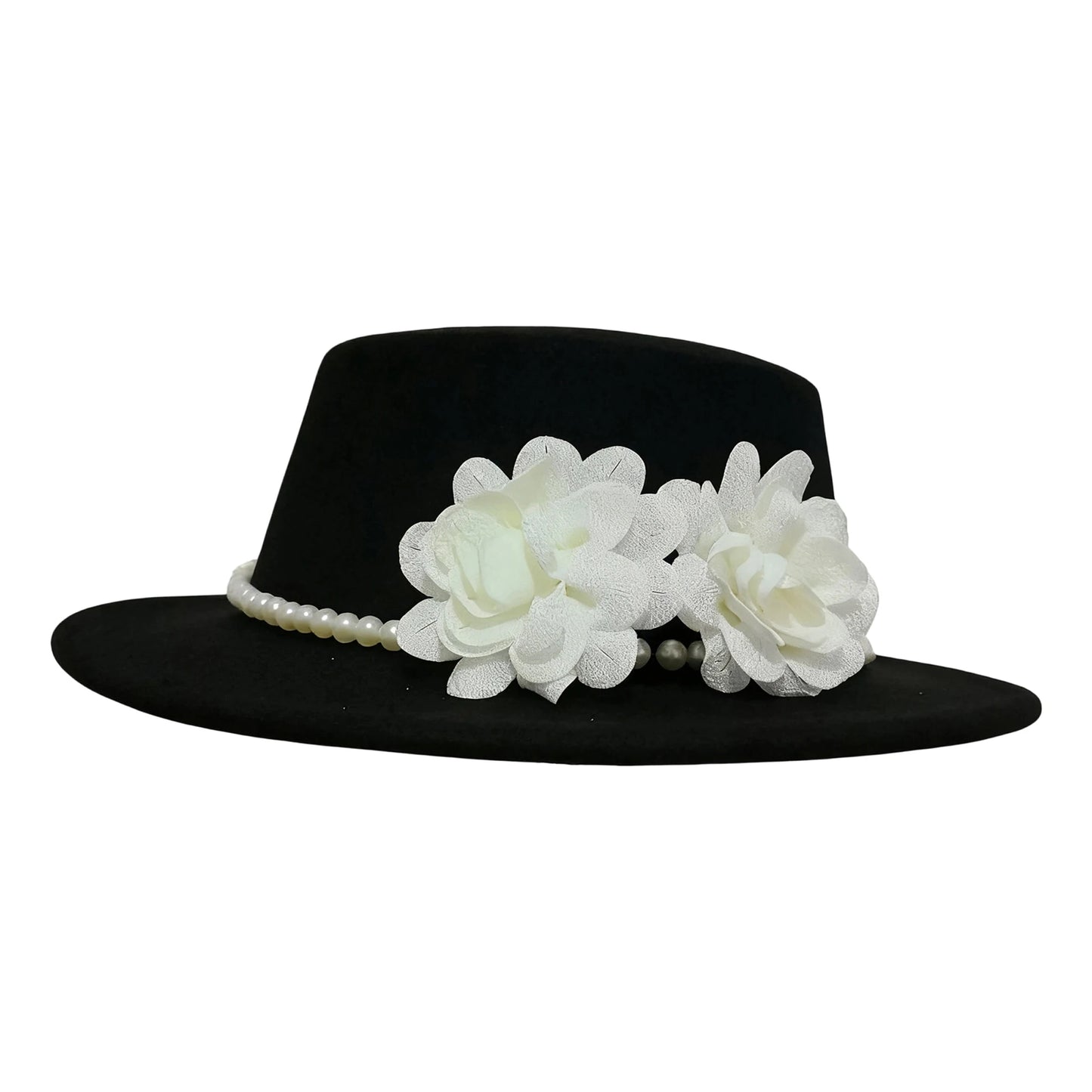 Elegant Women s Vintage Style Wool Fedora Hat with Bowknot Accent for Wedding Bridal Shower Tea Party and Derby Day