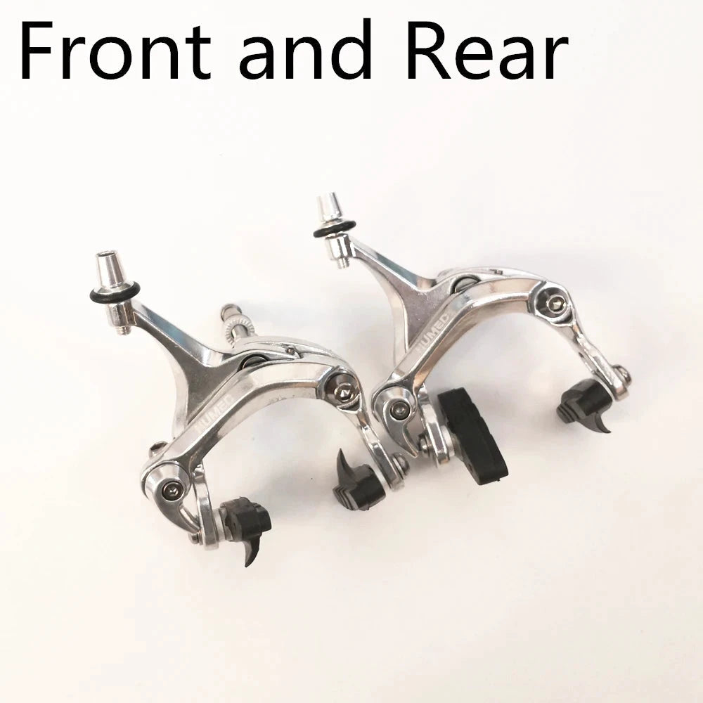 2022New  Road Bike Dual Pivot Calipers Bicycle Brake Racing Aluminum Side Pull Caliper Front Rear Bicycle parts MANDOTOS