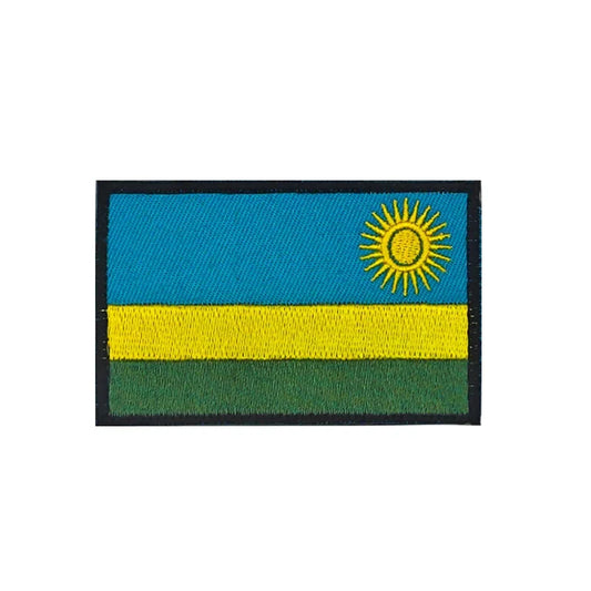 Embroidery Patches African Morocco Nigeria Algeria Seychelles Botswana Gabonese Libya Mauritania Djibouti Namibia Flags Badges
