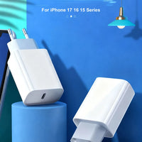 40W PD Fast Charger for iPhone 11-16 Pro Max, iPad Air - USB C and Quick Charge - MANDOTOS INTERNATIONAL