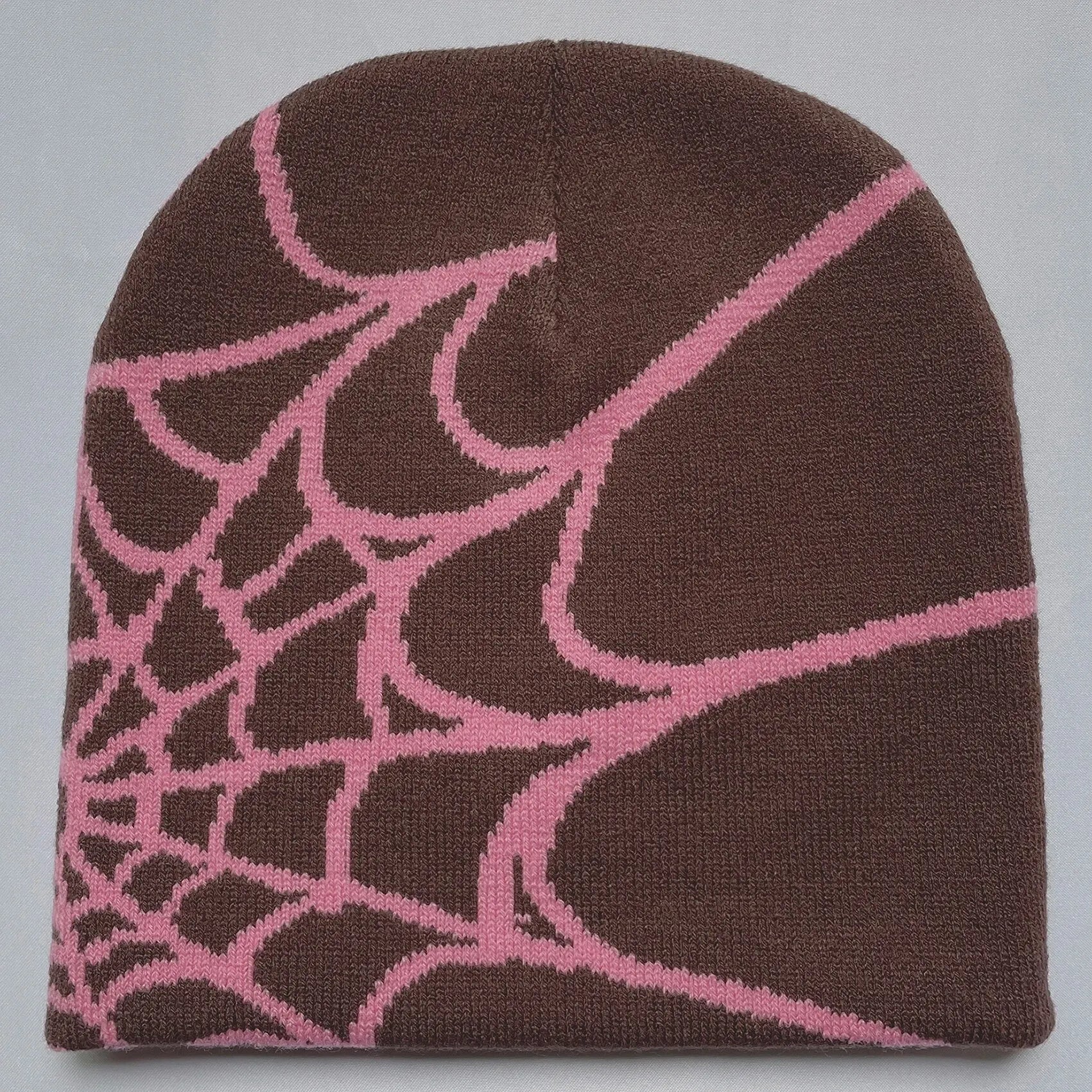New model Winter Knitted Hat Four Seasons Men's and Women's Universal Y2K Knit Hat Spider Web Riding Outdoor Sports Fashion Hat
