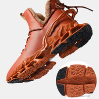 men boots 2024 New Winter Slippers Warm Men Shoes Waterproof Non-Slip Plush Sneakers Male tenis shoes Boots Men Sneakers Winter