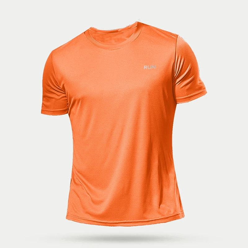 Running Shirts Soccer Shirts Men's Jersey Sportswear Mens Jogging T-Shirts Quick Dry Compression Sport T-Shirt Fitness Gym - MANDOTOS