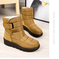 Boots Women Non Slip Waterproof Winter Snow Boots Platform Shoes for Women Warm Ankle Boots Cotton Padded Shoes Botas De Mujer